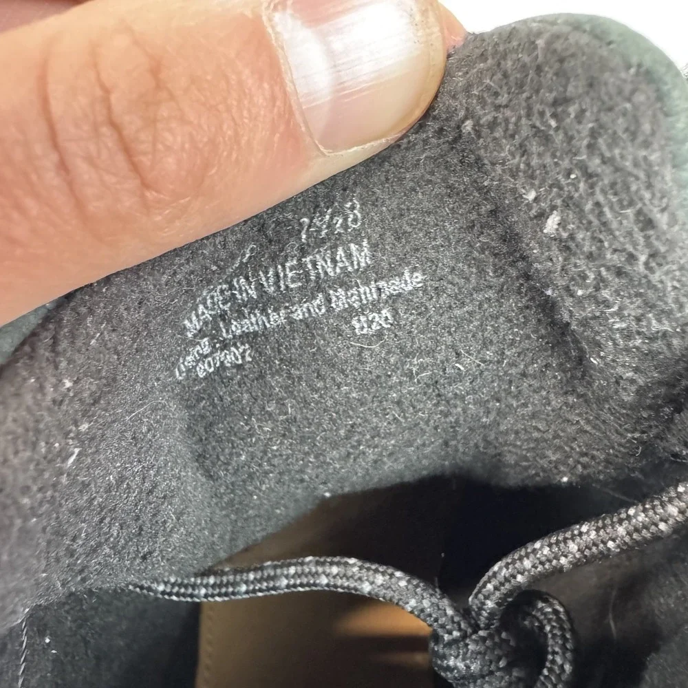 Womens Cole Haan ZeroGrand Waterproof Explore Black Shearling‎ Boots Size 7.5 B